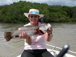 Dell Catching a Barra
